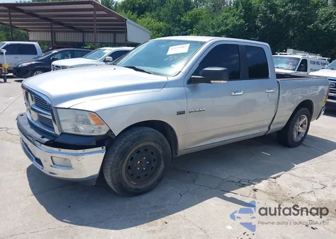 2010 Dodge Ram 1500 Slt из США, поврежденный, VIN 1D7RB1GT8AS162817